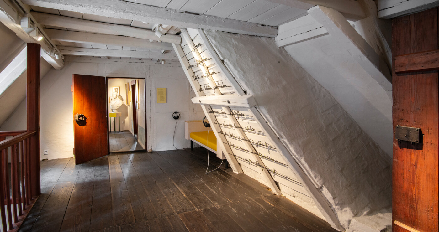 Dauerausstellung Schillerhaus Leipzig