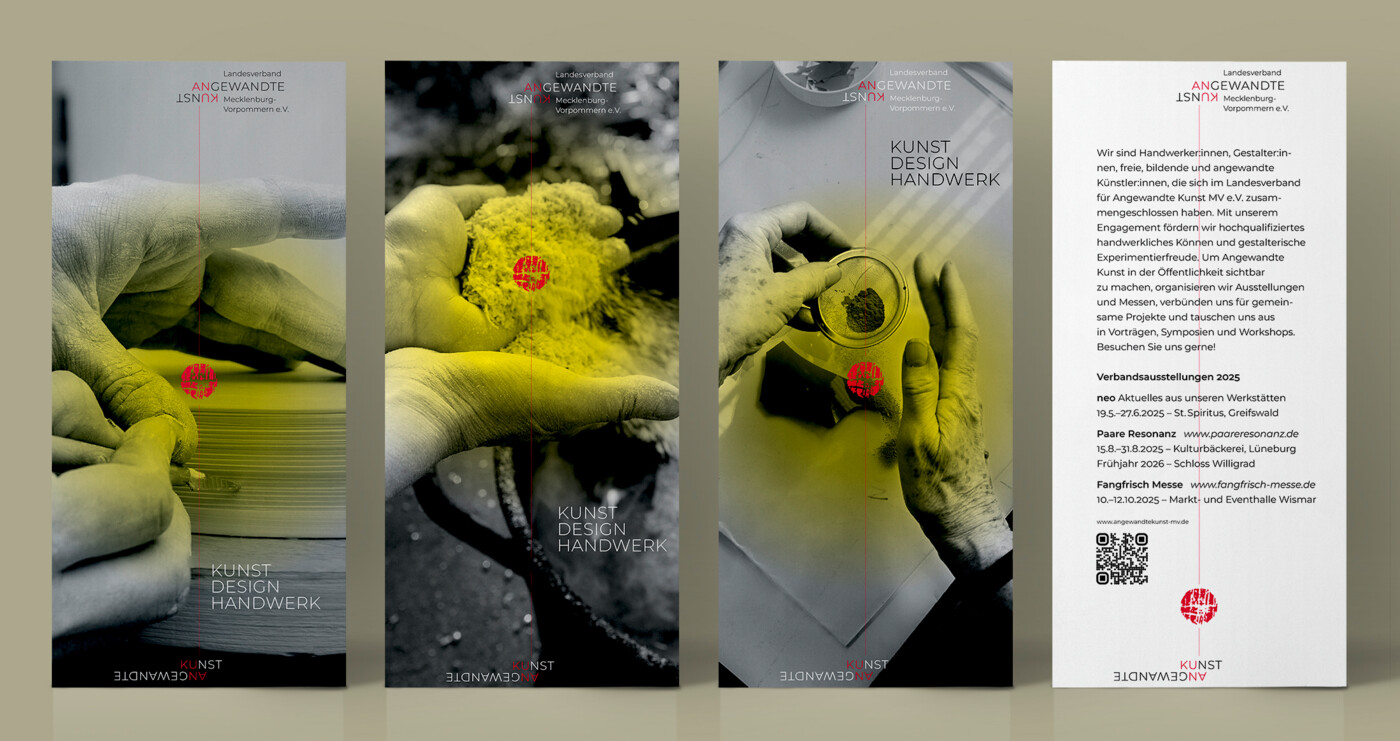 Corporate Design Landesverband Angewandte Kunst MV