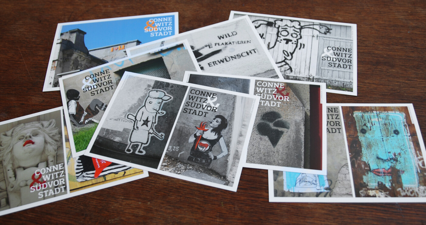 Connewitz & S&uuml;dvorstadt &ndash; streetart graffiti 2014