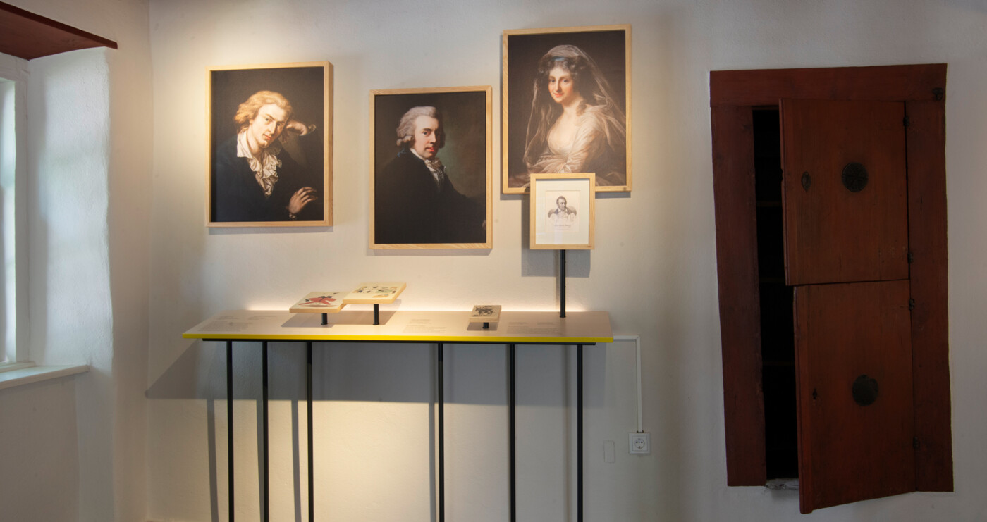 Dauerausstellung Schillerhaus Leipzig