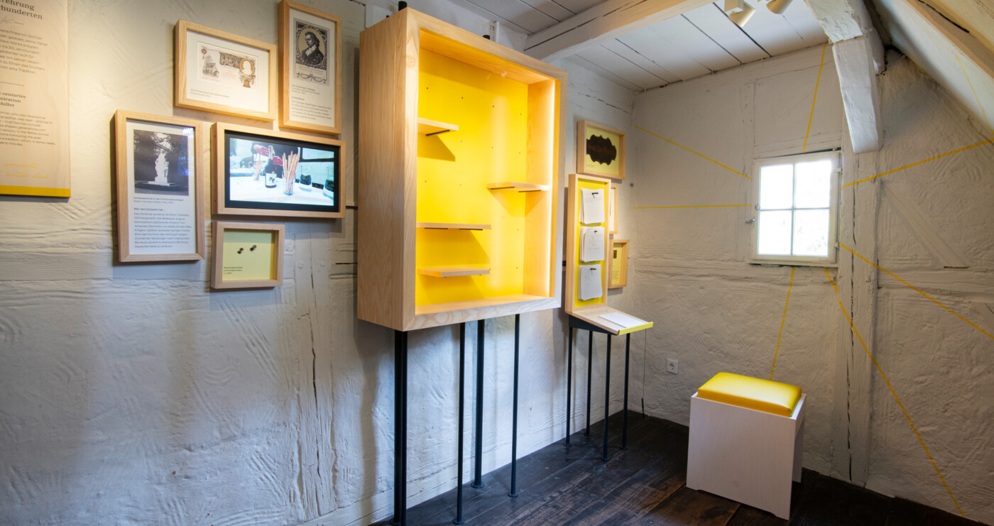 Dauerausstellung Schillerhaus Leipzig