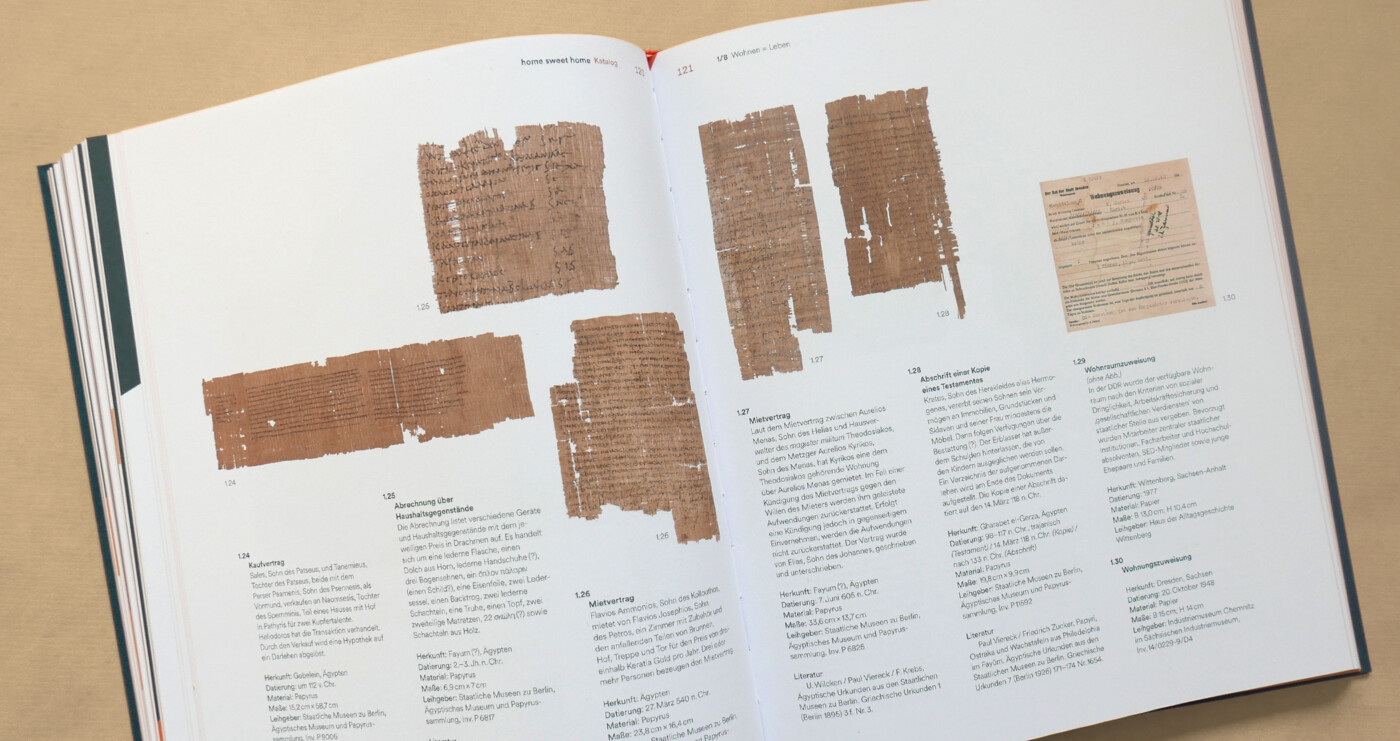 Ausstellungskatalog home sweet home