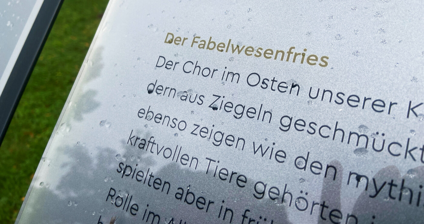 F&auml;hrtenlese Dorfkirche Steffenshagen