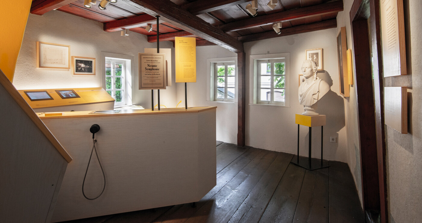 Dauerausstellung Schillerhaus Leipzig