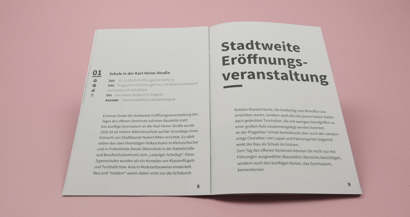 Tag des offenen Denkmals in Leipzig