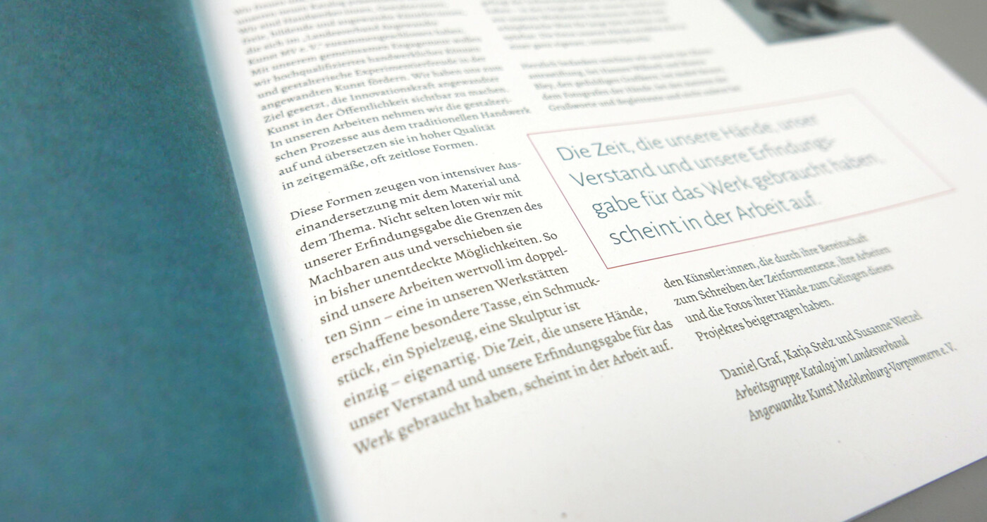 Mitgliederkatalog  Landesverband Angewandte Kunst MV